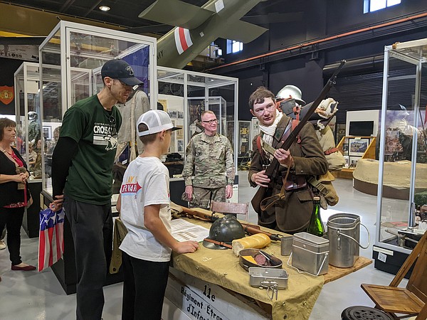 Military reenactors, vehicles draw crowd to Missouri Military History Museum - Vimarsana News