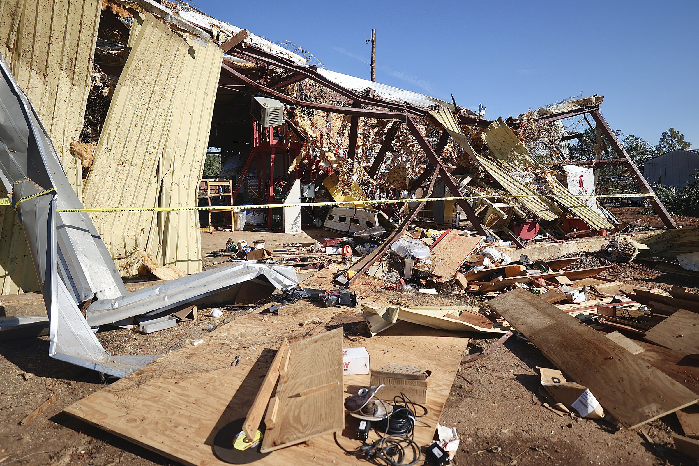 AFTER THE STORM | Cleanup continues in Hughes Springs | Texarkana Gazette