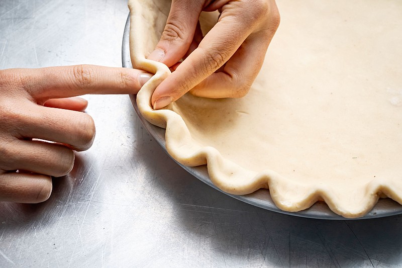 Pie crust with an even thickness is important so that the pie has the proper structure and is evenly cooked. (For The Washington Post/Scott Suchman)