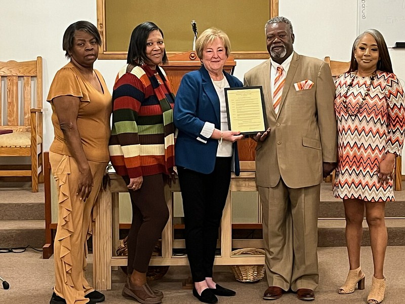 Emerson church recognized with proclamation from mayor Magnolia