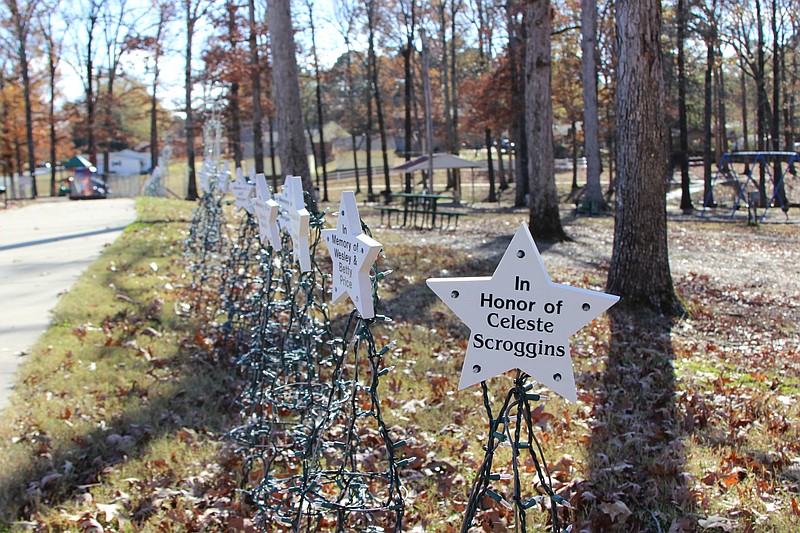 White Hall honors loved ones with stars for the holidays The Arkansas