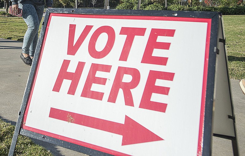 Voters in Springdale went to the polls Tuesday.
(File Photo/NWA Democrat-Gazette/Anthony Reyes)