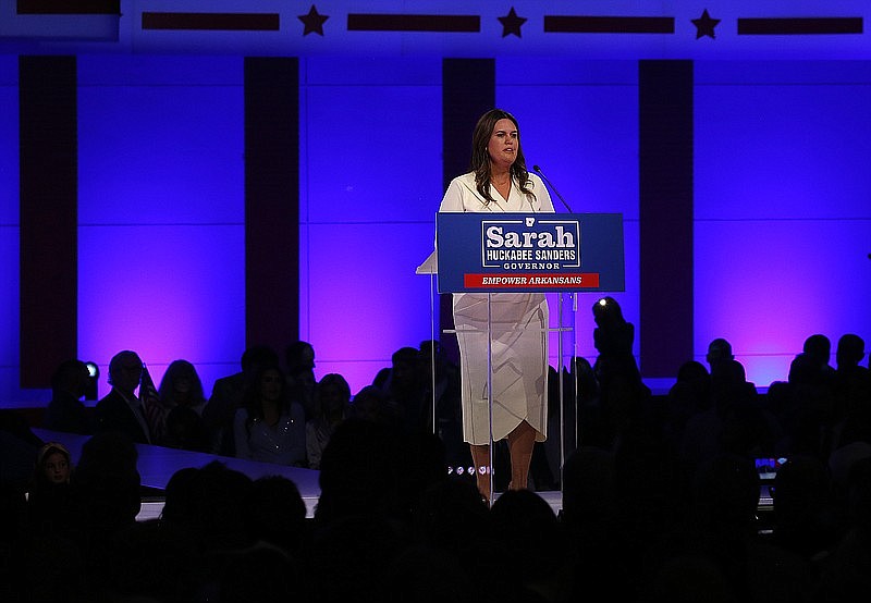 Ex-Trump Spokeswoman Sarah Huckabee Sanders Elected Arkansas Governor ...