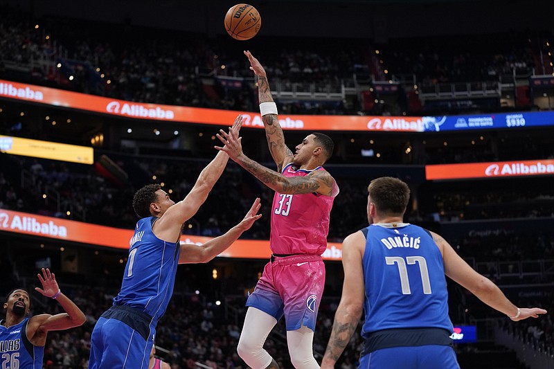 Kuzma Scores 36 To Lead Wizards Past Mavericks, 113-105 | Texarkana Gazette