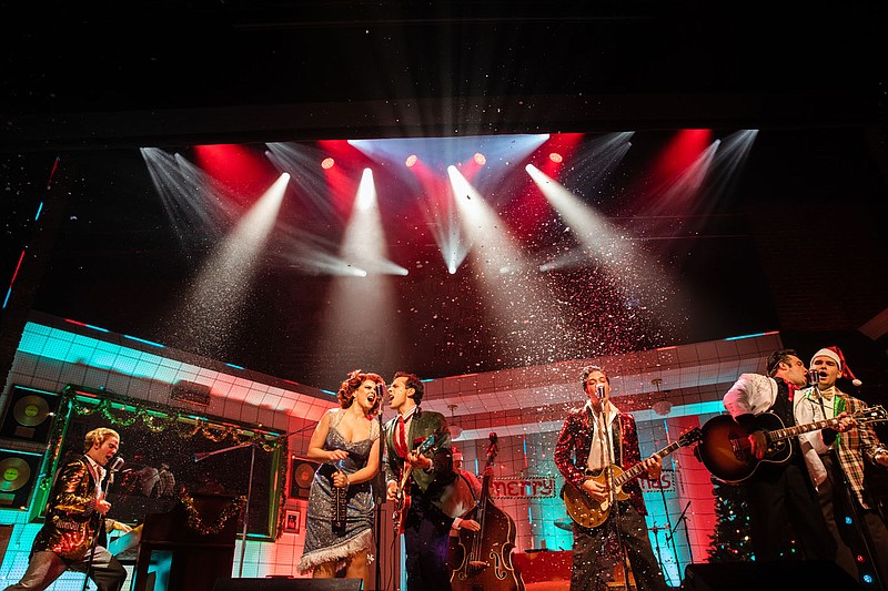 Johnny Cash, Jerry Lee Lewis, Carl Perkins and Elvis Presley come together in “Million Dollar Quartet Christmas” to celebrate the most wonderful time of the year. Sun Records, dressed up with a Christmas tree, garland and mistletoe, rings with the sounds of the season and the chart toppers that made these four famous.

(Courtesy Photo)