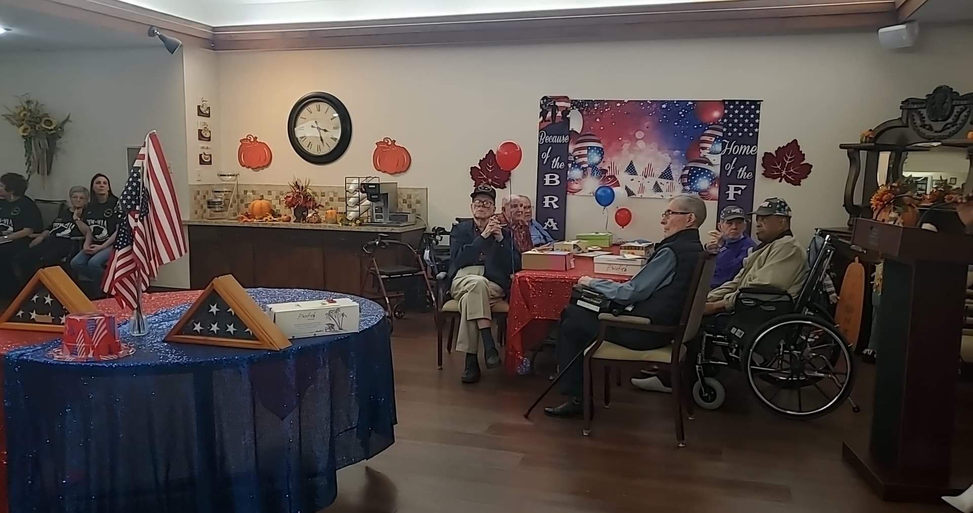Trinity Village event honors U.S. veterans