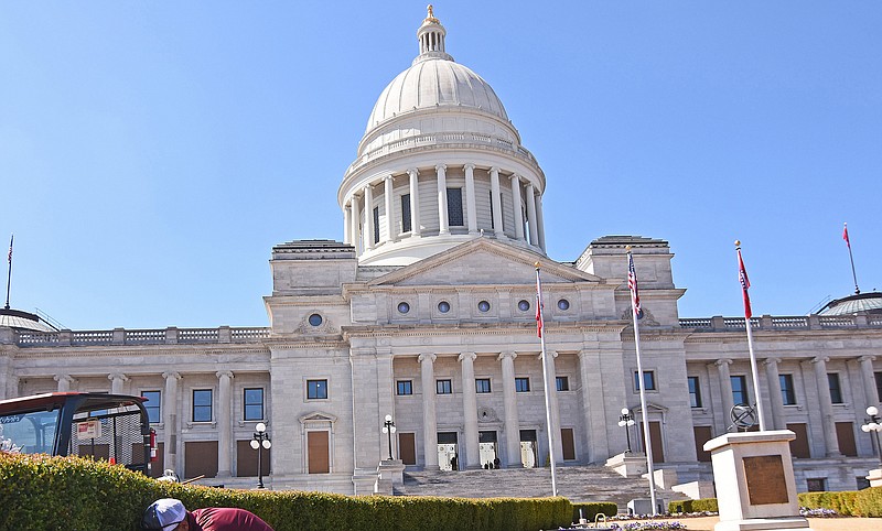 The state Capitol building in Little Rock.
(Arkansas Democrat-Gazette/Staci Vandagriff)