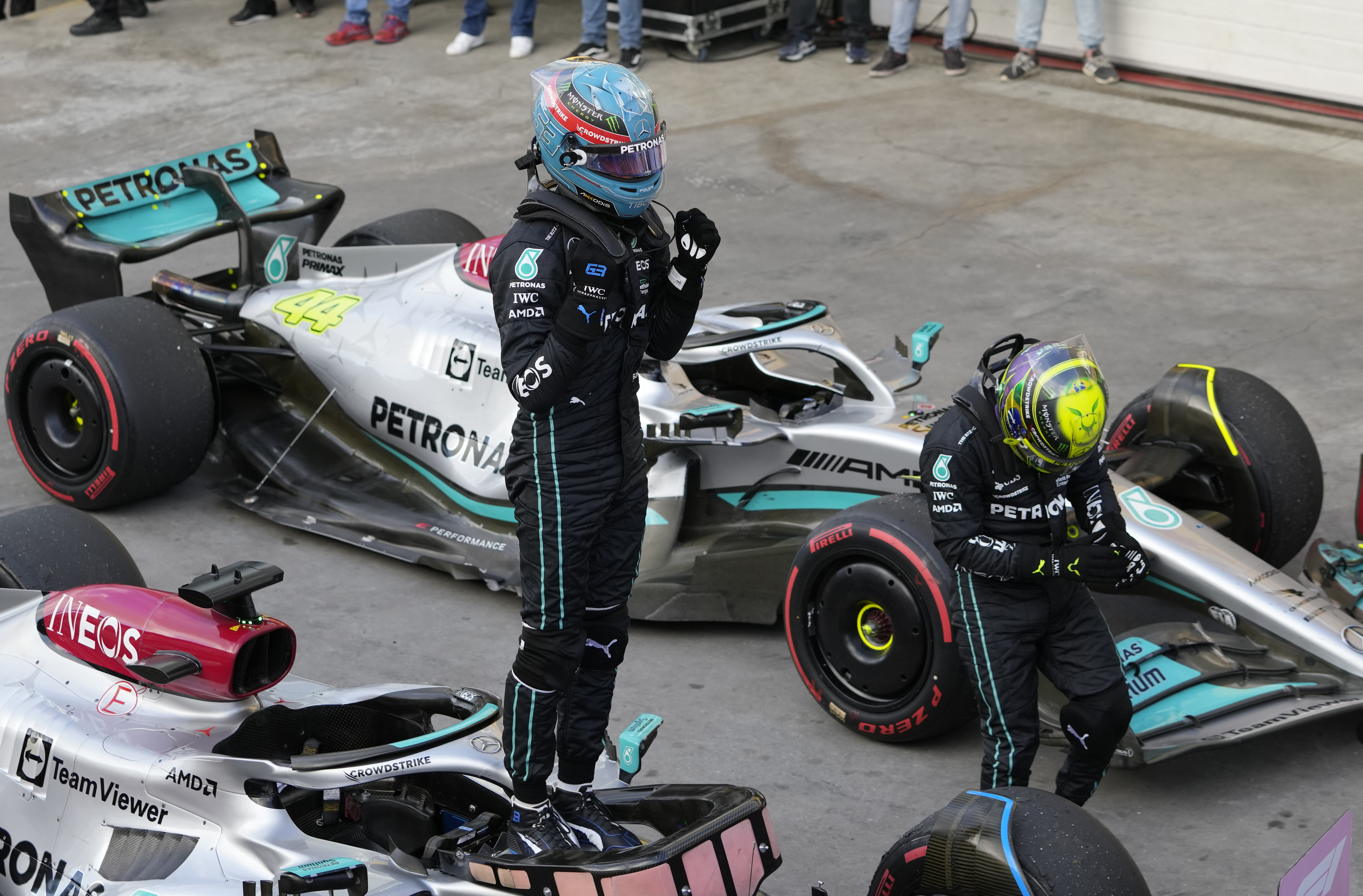 Mercedes star George Russell raises serious concern after 'crazy' Brazilian  GP storm, F1, Sport