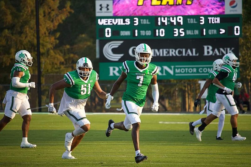 The University of Arkansas at Monticello Boll Weevils ended its football season 3-8 in the Great American Conference. (Special to the Commercial/University of Arkansas at Monticello)