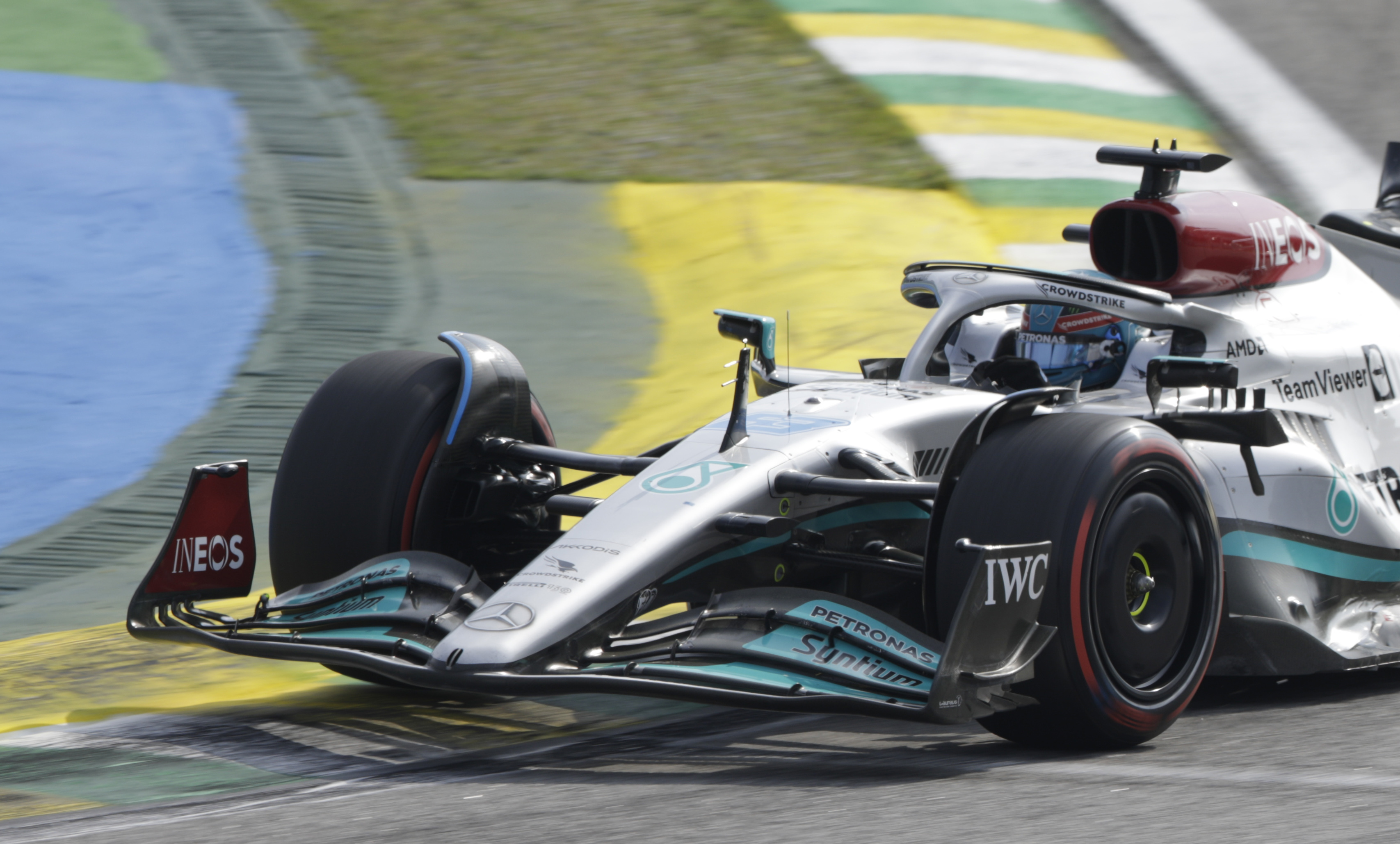 Mercedes star George Russell raises serious concern after 'crazy' Brazilian  GP storm, F1, Sport