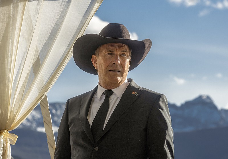 Kevin Costner stars as Montana rancher John Dutton in Paramount TV’s “Yellowstone.” (Paramount Network via AP)