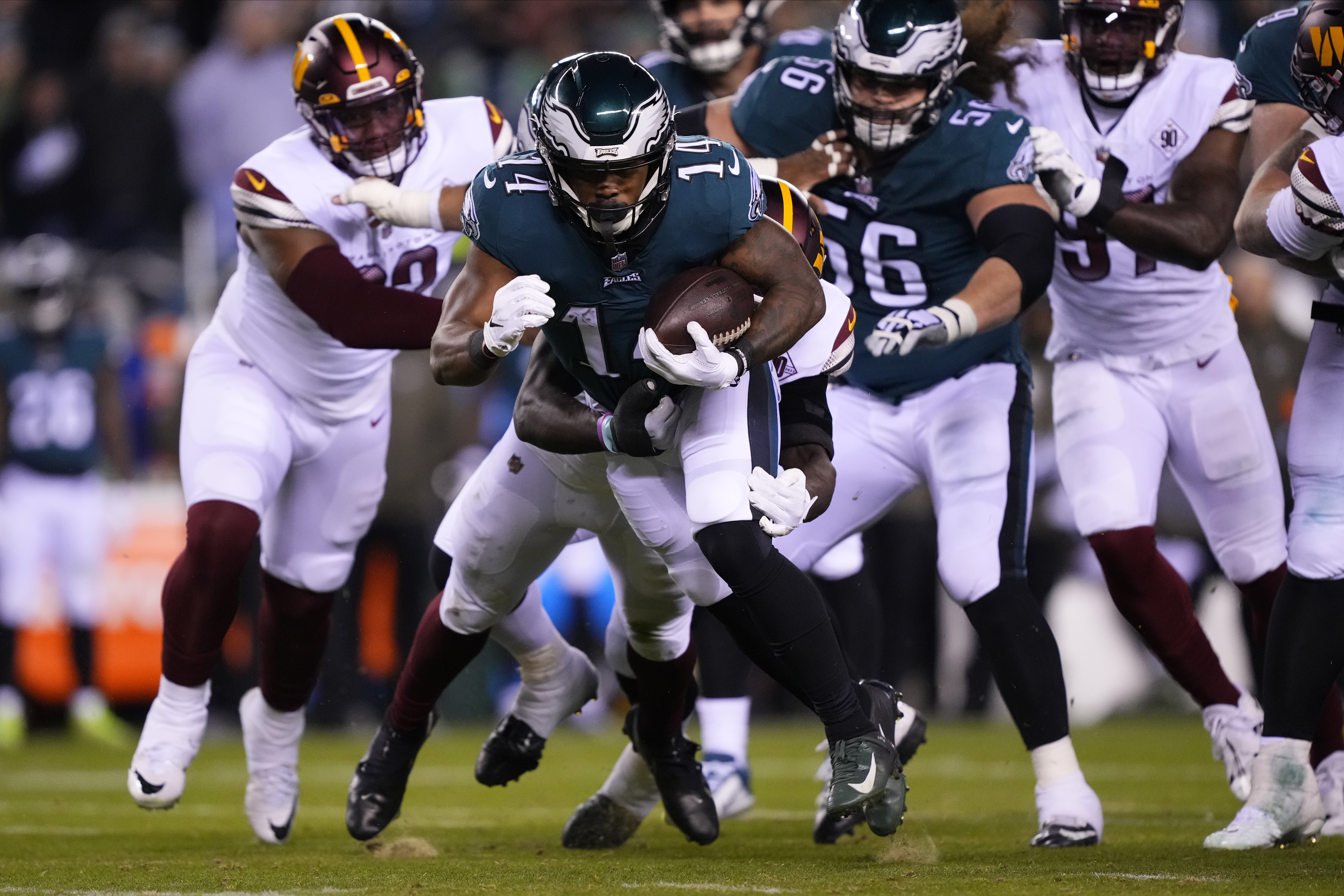 Philadelphia Eagles' bid for undefeated season torpedoed by Commanders, NFL