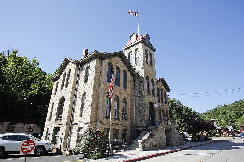 The Eureka Springs City Hall is seen in this undated photo.
(File Photo/NWA Democrat-Gazette)