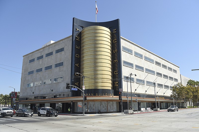 FILE - The exterior of the Academy Museum of Motion Pictures in Los Angeles. Any cinephile worth their salt should have the Academy Museum of Motion Pictures on their list of places to visit and you could surprise them with tickets (starting at $25 for adults) or even an annual membership (which start at $100/year). (Photo by Richard Shotwell/Invision/AP, File)