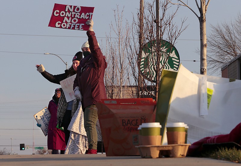 Starbucks Workers Strike At More Than 100 US Stores | Texarkana Gazette