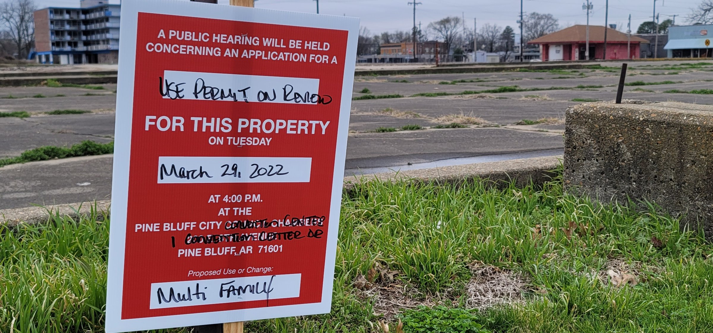 Pine Bluff agency to buy, develop downtown lot