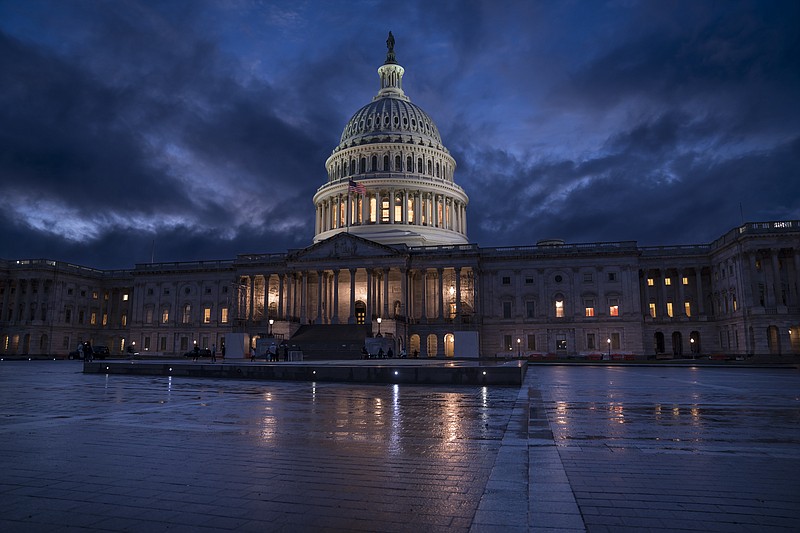 Foto del Capitolio en Washington, tomada el 11 de noviembre del 2022.  (Foto AP/J. Scott Applewhite)