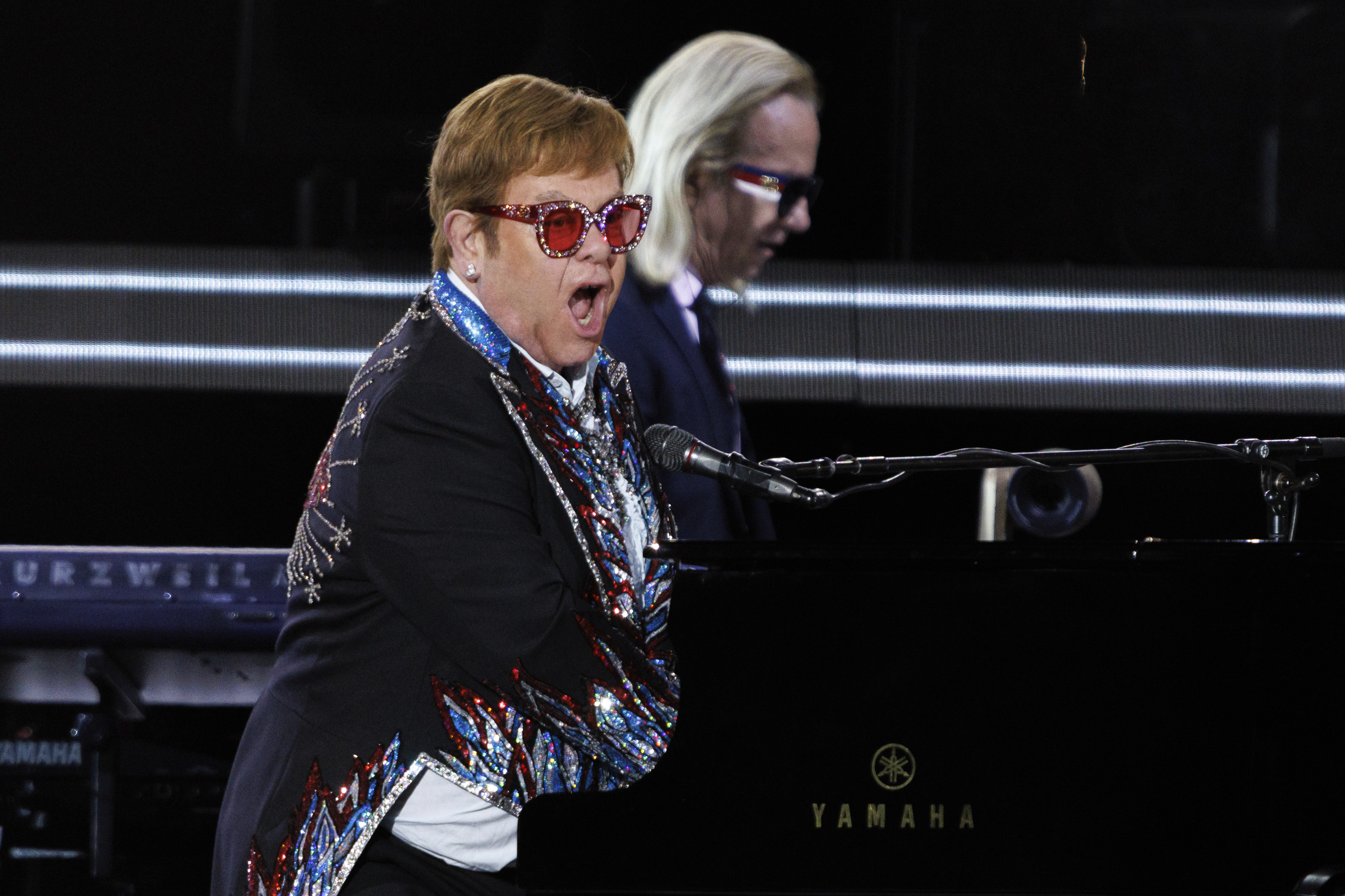 Rocketman:' Watch Footage From Elton John's Dodger Stadium Performance  (Videos) - TheWrap