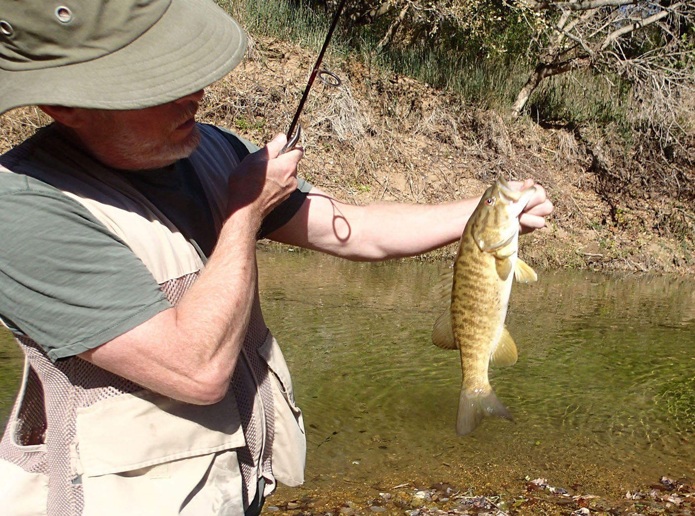 King's River boasts a prized fish, smal-mouth bass