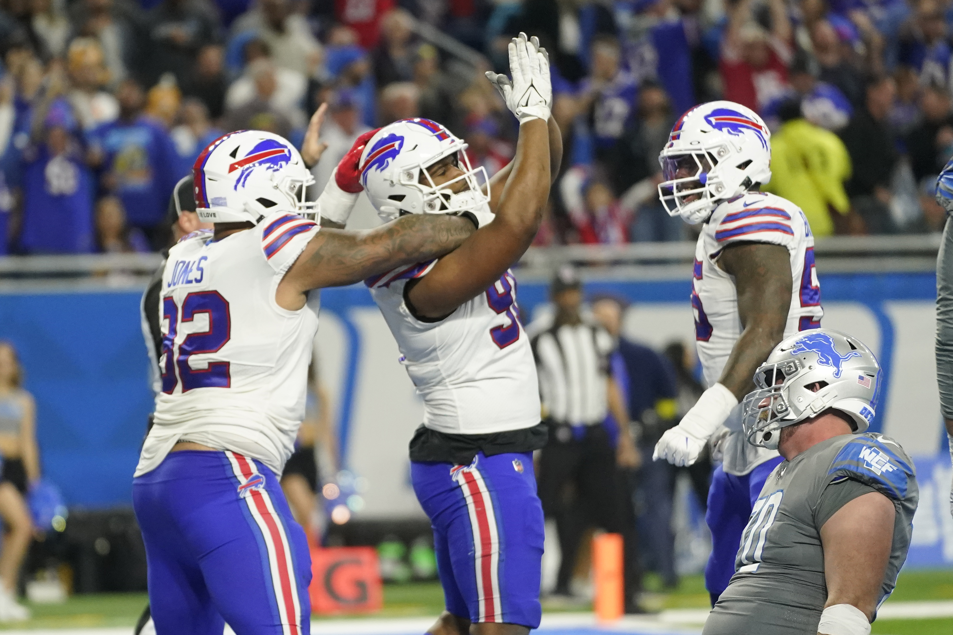 Back at Ford Field, Bills face surging Lions - The Globe and Mail