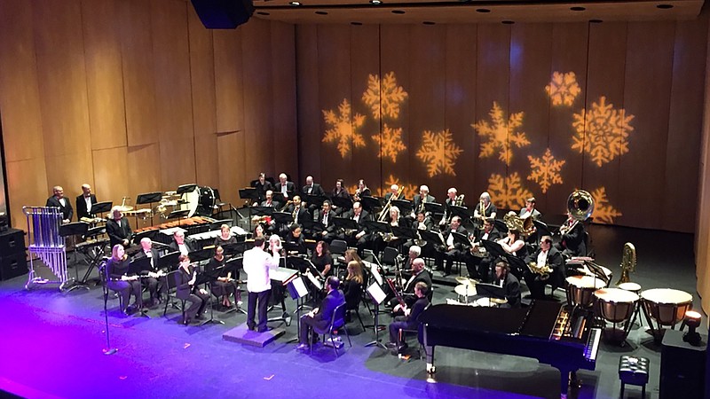 The Little Rock Winds' “Holiday Cheer!” concert is today in the Center for Humanities and Arts Theatre at the University of Arkansas-Pulaski Technical College Main Campus in North Little Rock. (Special to the Democrat-Gazette)