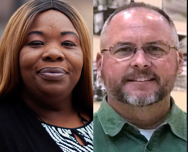 Candidates for the Springdale City Council Ward 3, Position 1 seat are Alice Gachuzo-Colin (left) and Brian Powell.
