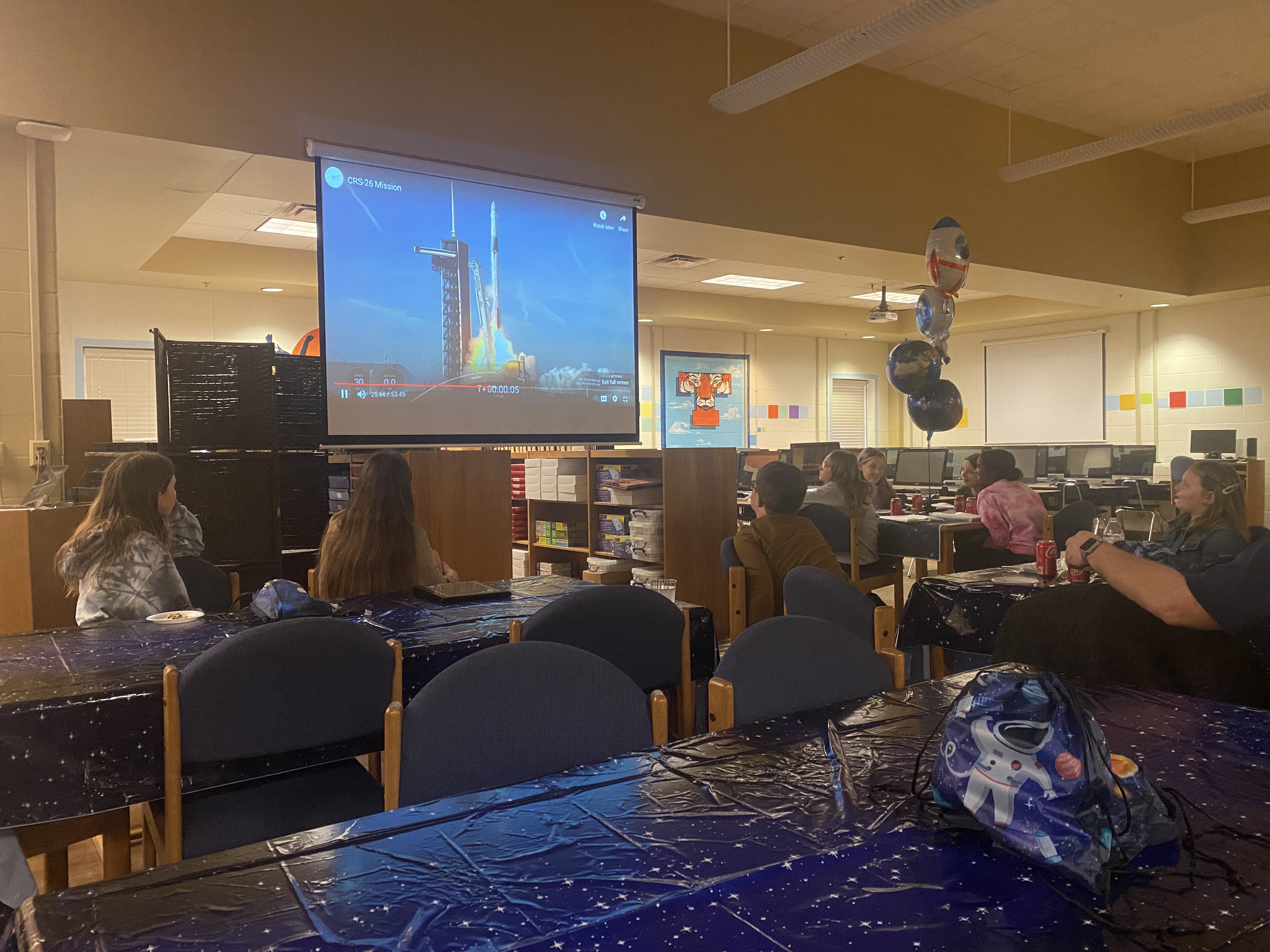 TMS students' experiment launches to space station - Vimarsana News