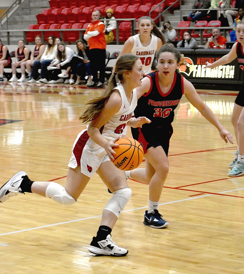 Lady Cardinals Handle Capable Marion Squad Washington County