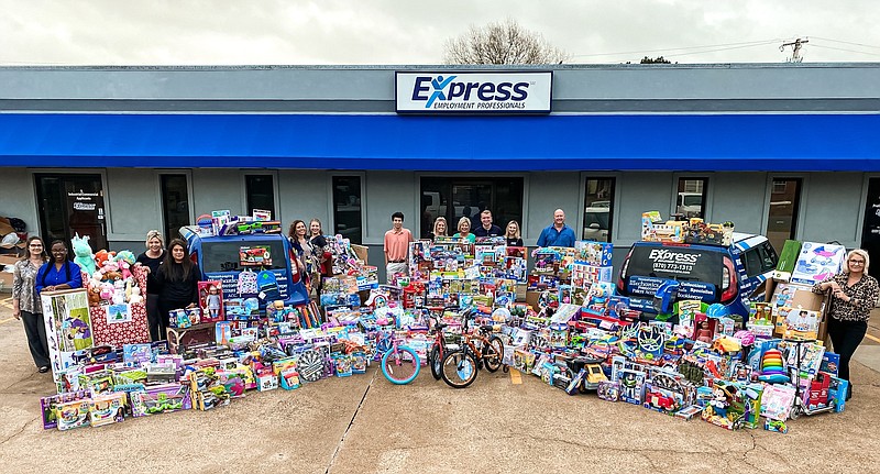 Express Employment Hosts Seventh Annual Toy Drive Express Employment Hosts Seventh Annual Toy Drive