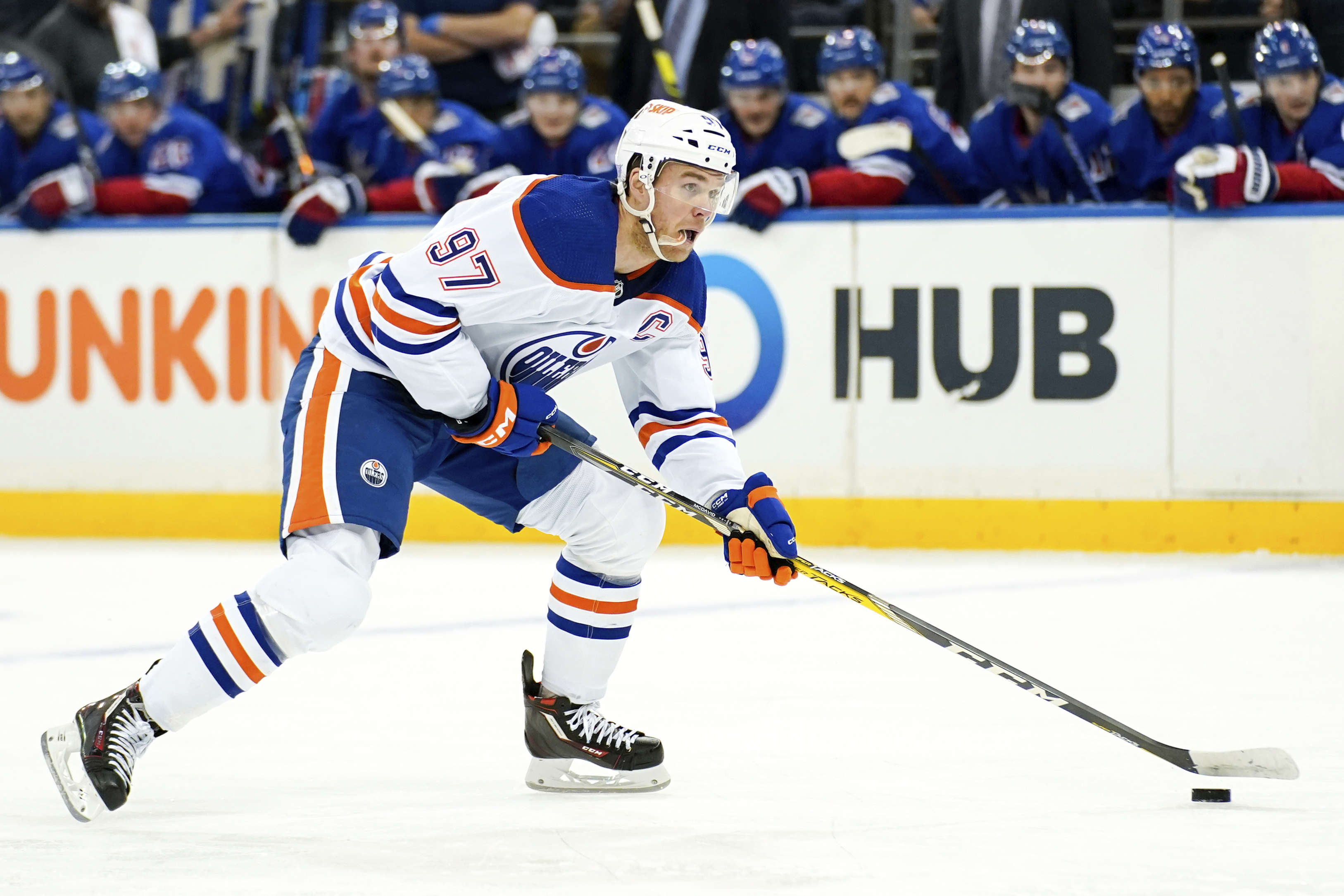 How Connor McDavid has risen up to become a playoff tsunami at