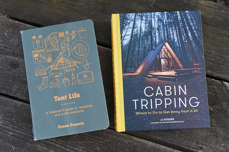 Tent Life and Cabin Tripping are ideal books for holiday gift giving.
(NWA Democrat-Gazette/Flip Putthoff)
