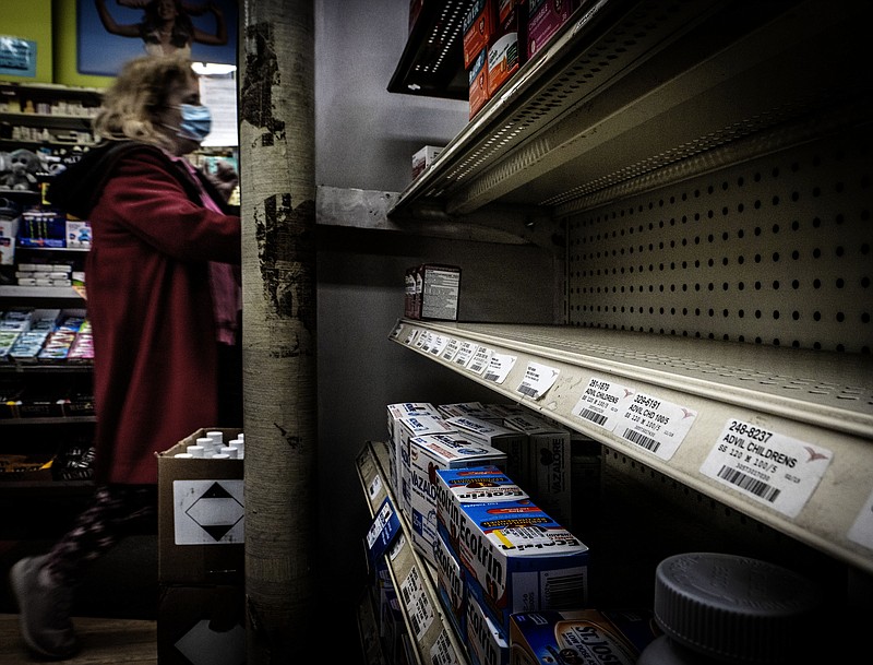 Brookville Pharmacy in Chevy Chase, Md. MUST CREDIT: Washington Post photo by Bill O'Leary