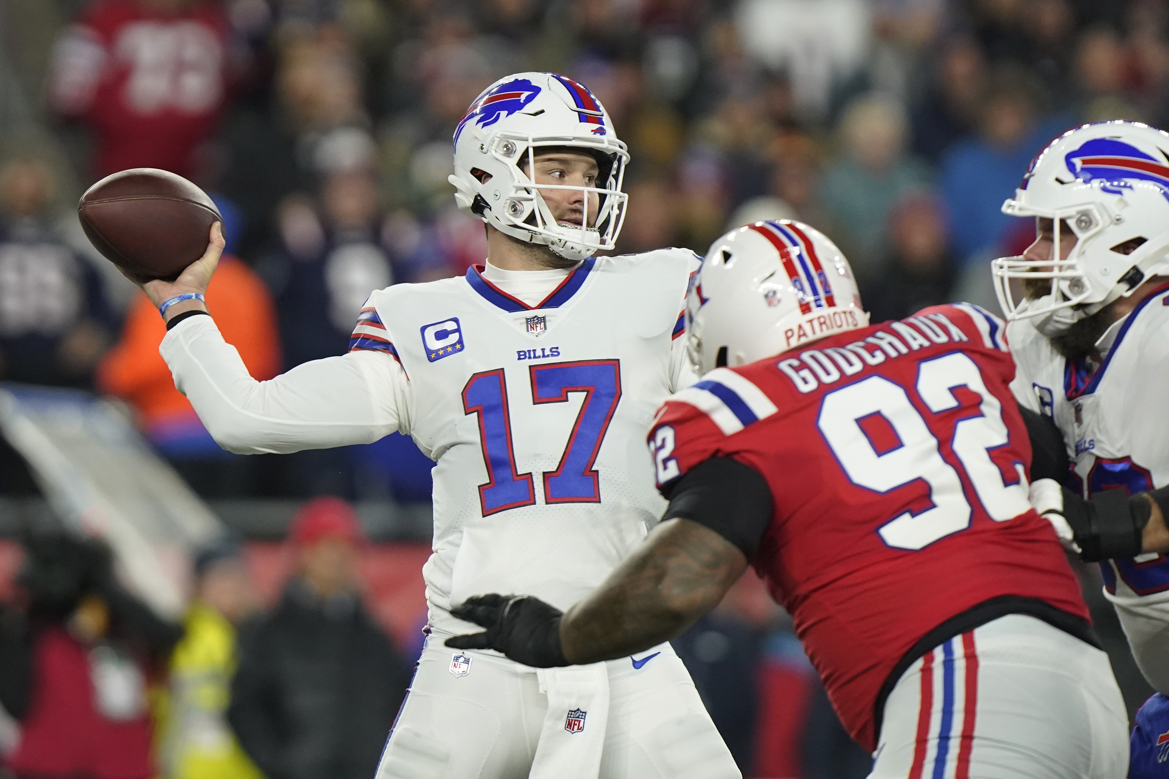 Allen tosses 2 TDs in Buffalo's victory