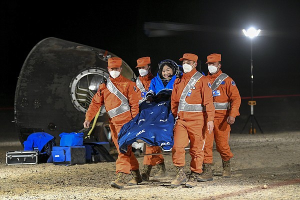 3 Chinese astronauts return to Earth - Vimarsana News