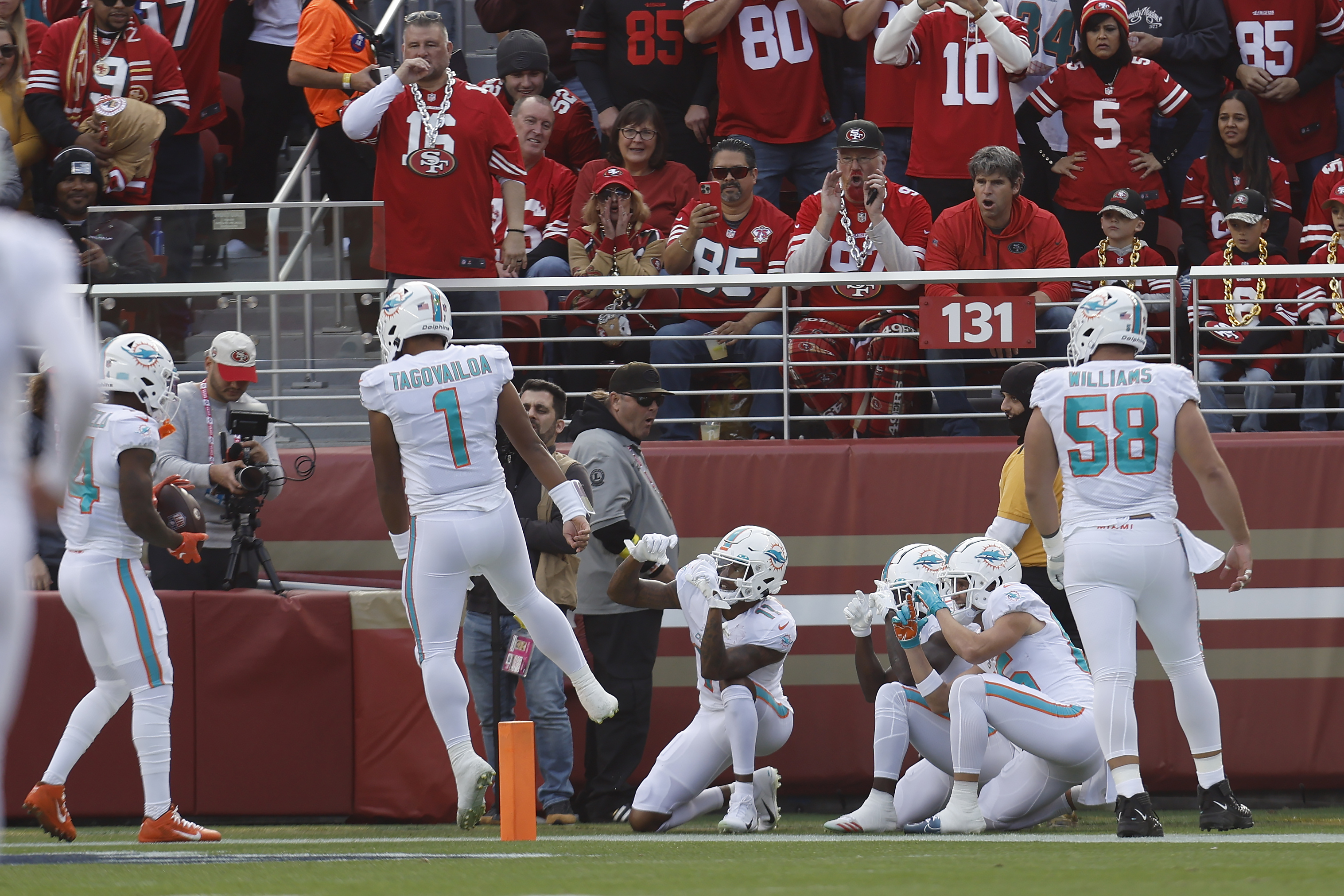 Dolphins fall to 49ers and backup QB Brock Purdy, ending Miami’s  five-game win streak