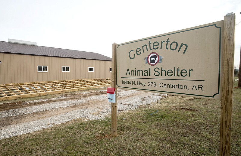 A view of the Centerton Animal Shelter Tuesday, Jan. 9, 2018. (NWA Democrat-Gazette File Photo/BEN GOFF)