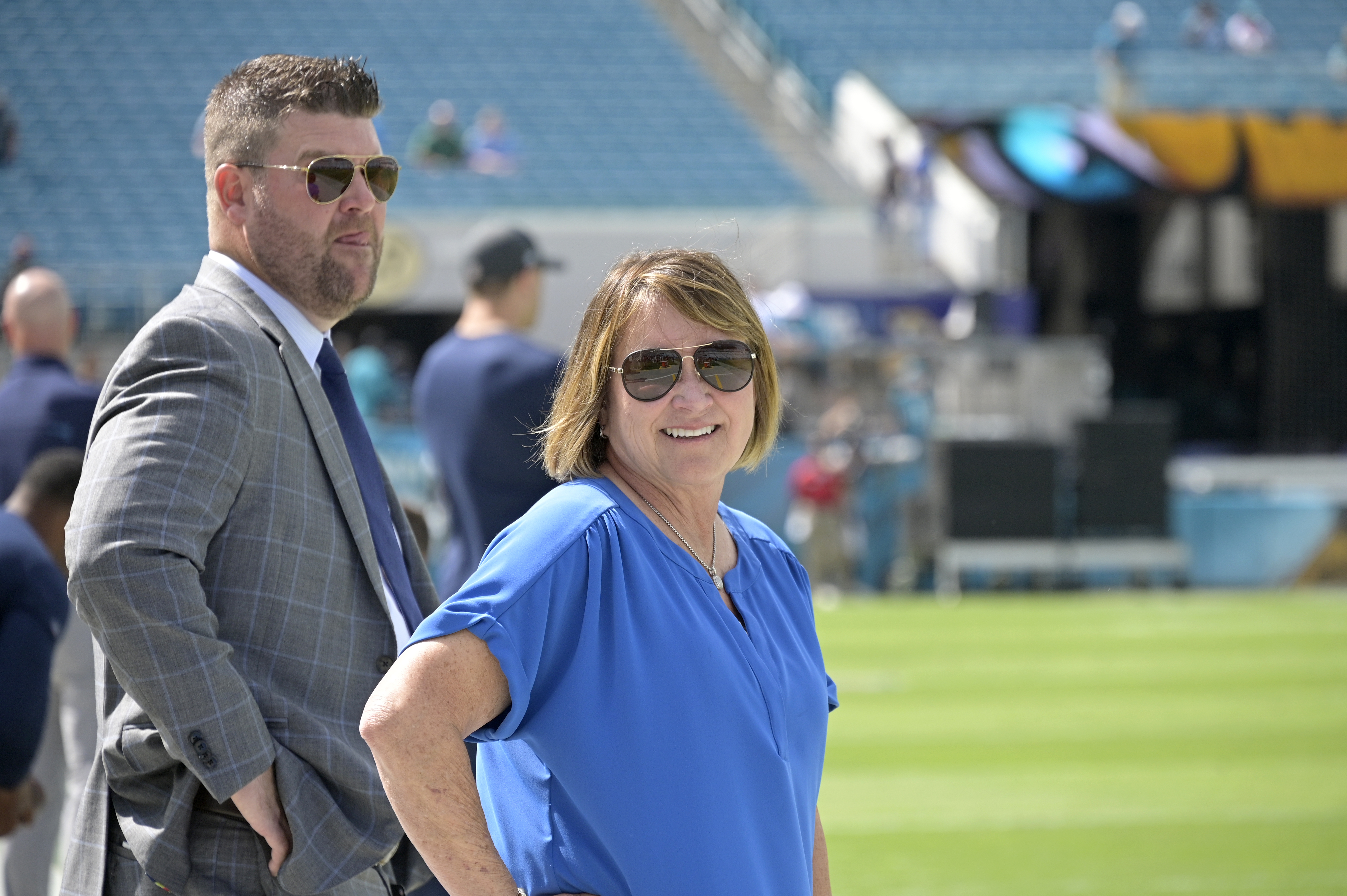 Jim Wyatt on X: .@Titans controlling owner Amy Adams Strunk leads