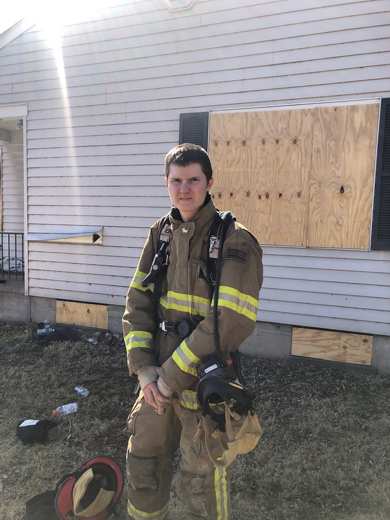 Submitted Photo

South Callaway Fire Protection District member Cameron Groner. A fundraiser was started to help support Groner who has cancer.