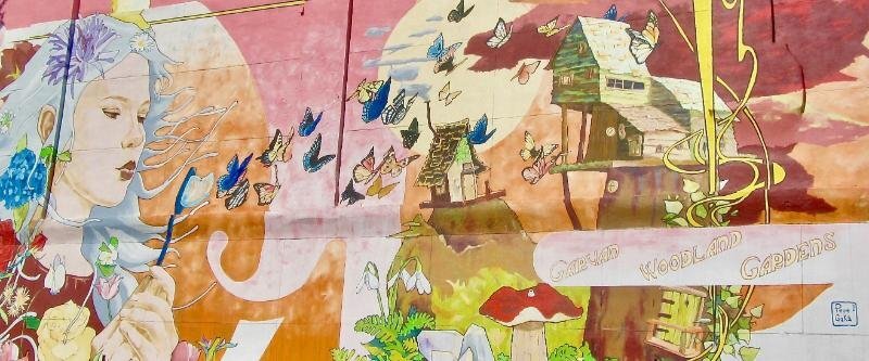 Hot Springs' wall artworks expand on imagination, history - Vimarsana News