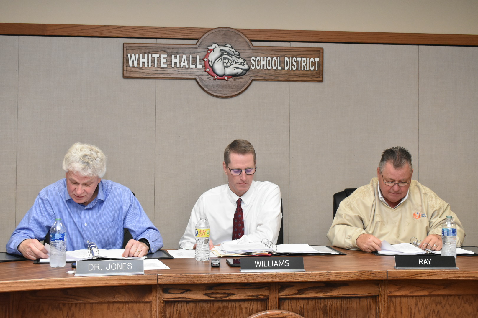 White Hall board notes students’ successes