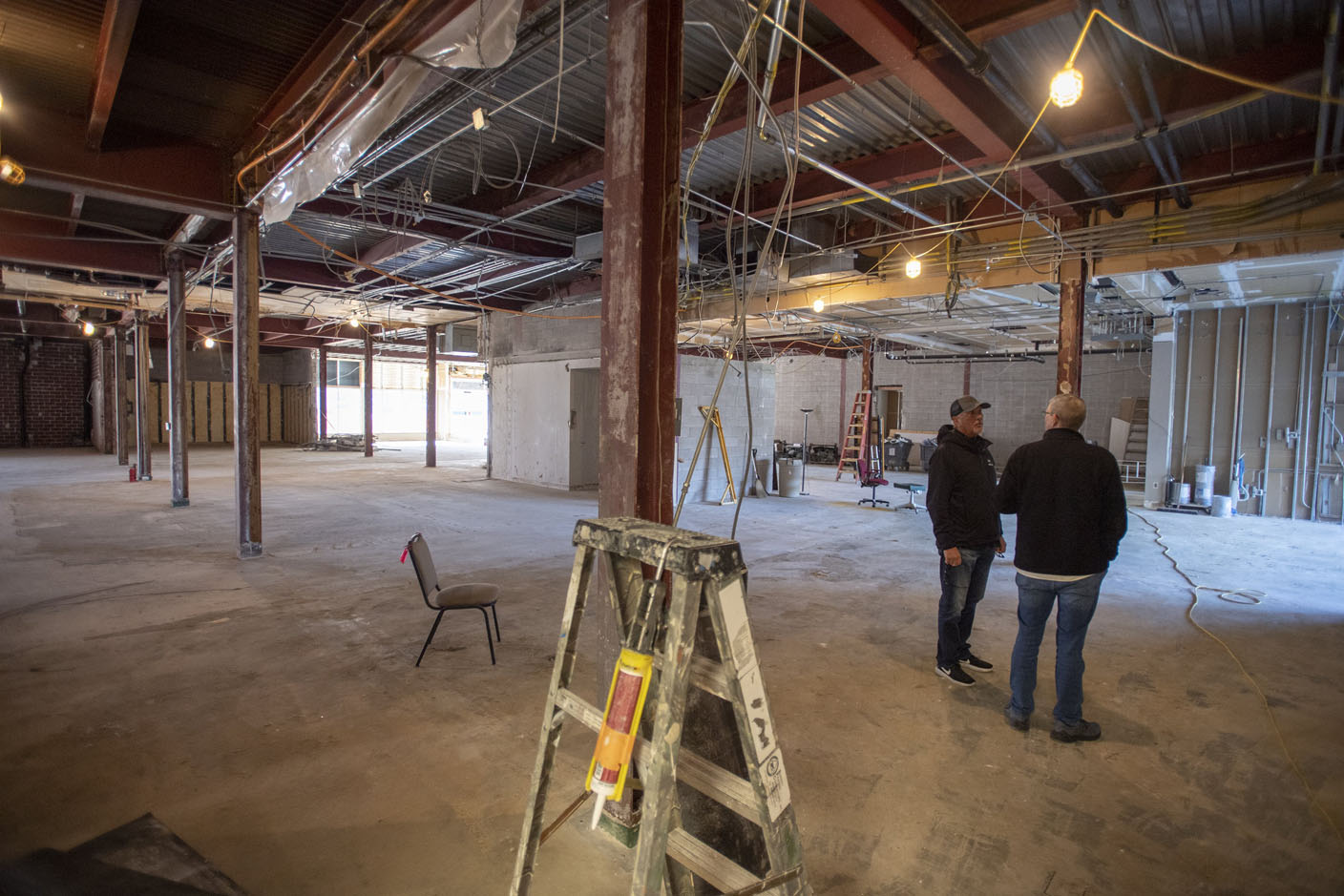 A Walmart Neighborhood Market is undergoing remodeling in Jacksonville