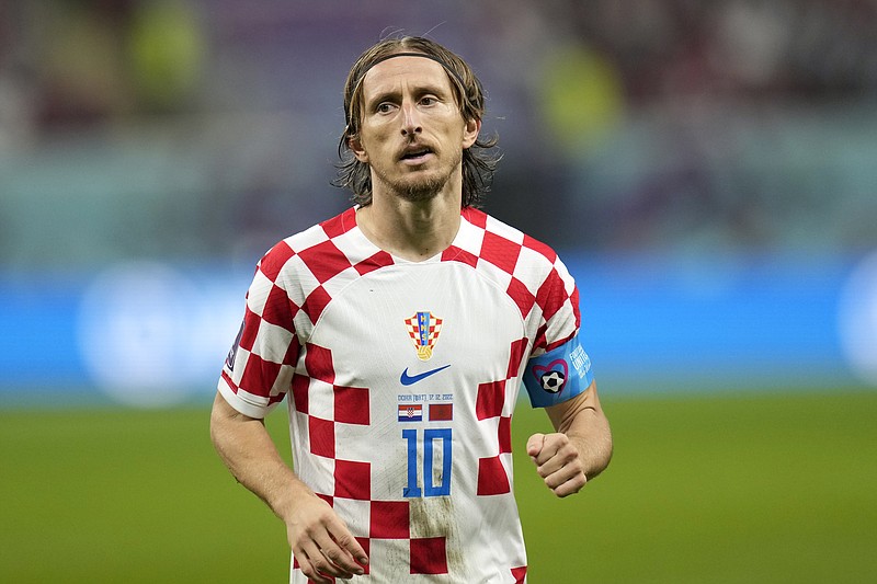 Croatia's Luka Modric loses final but wins World Cup Golden Ball