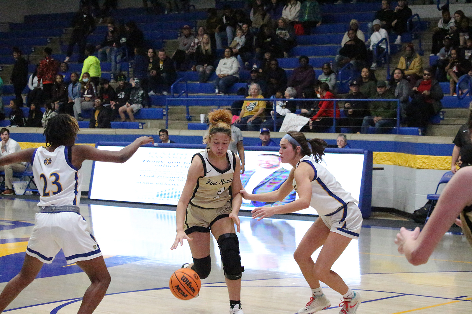WATCH: Lady Ram stars command contest against Hot Springs - Vimarsana News