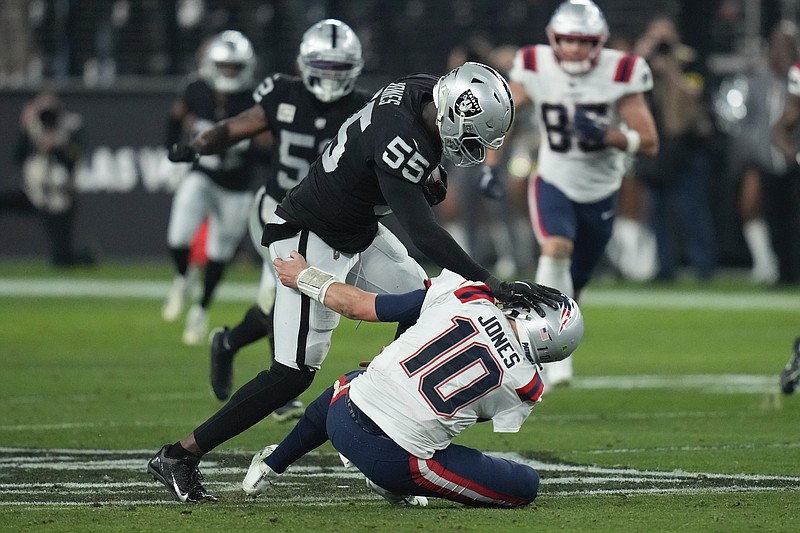 Patriots QB Mac Jones throws first NFL touchdown in season opener