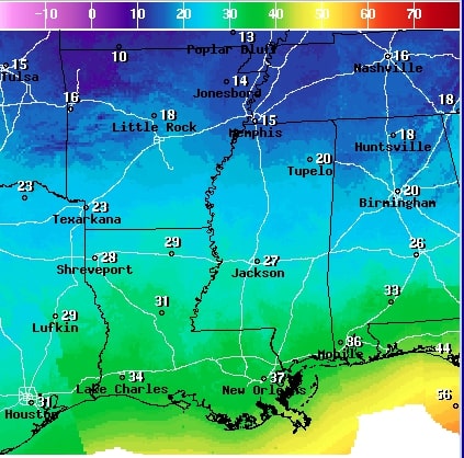 Freezing temps forecast over holiday weekend - Vimarsana News