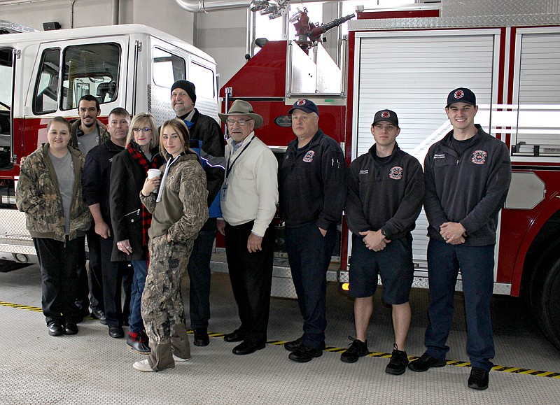 Genoa Fire Department receives pumper truck from the TAFD Texarkana