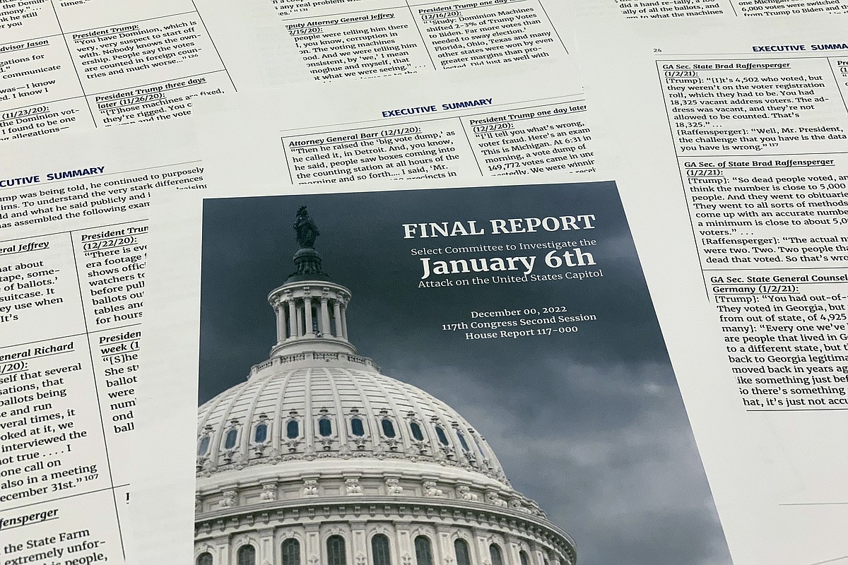 Jan. 6 report: Trump 'lit that fire' of Capitol insurrection | The ...