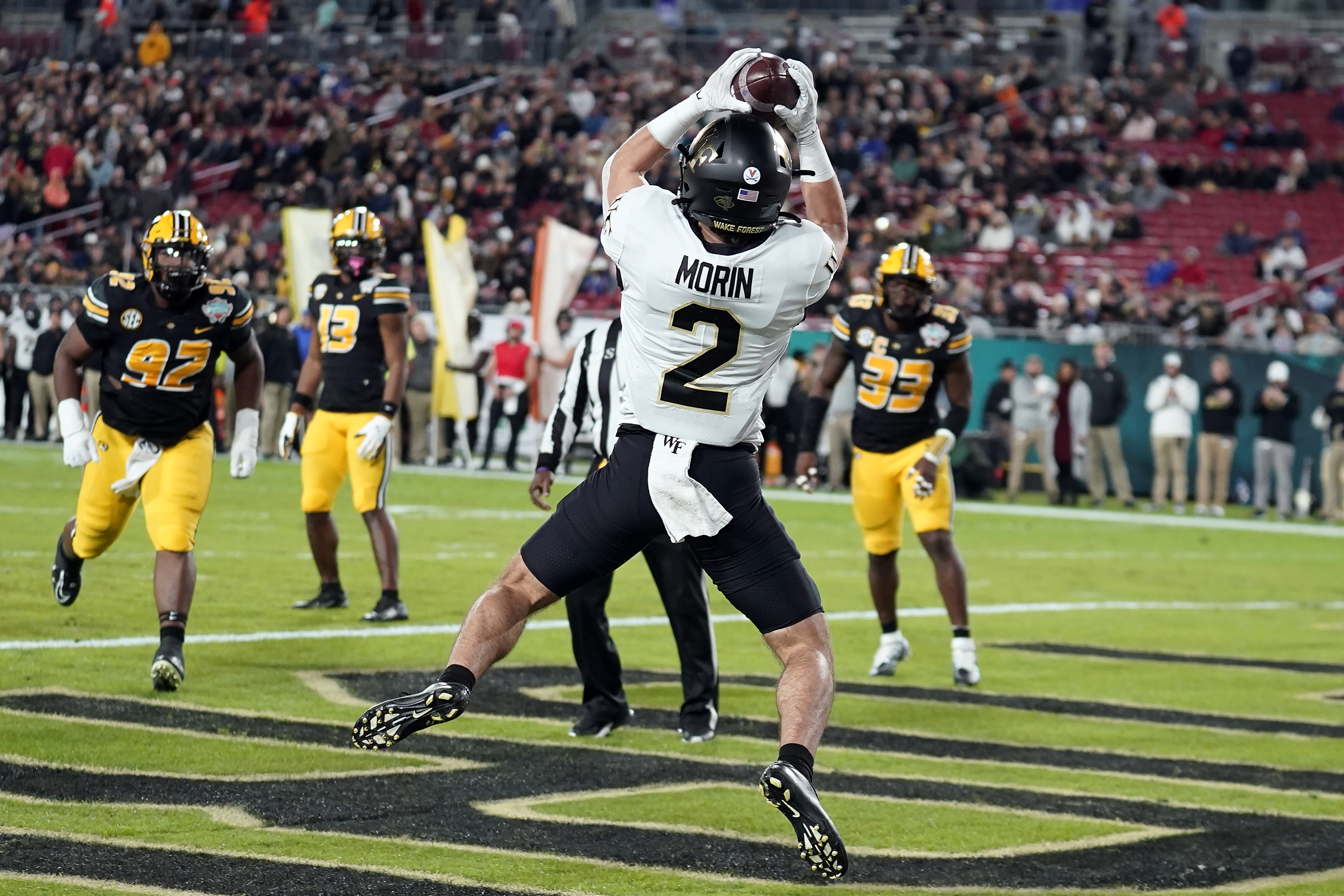 Football Takes On Wake Forest In Gasparilla Bowl Today