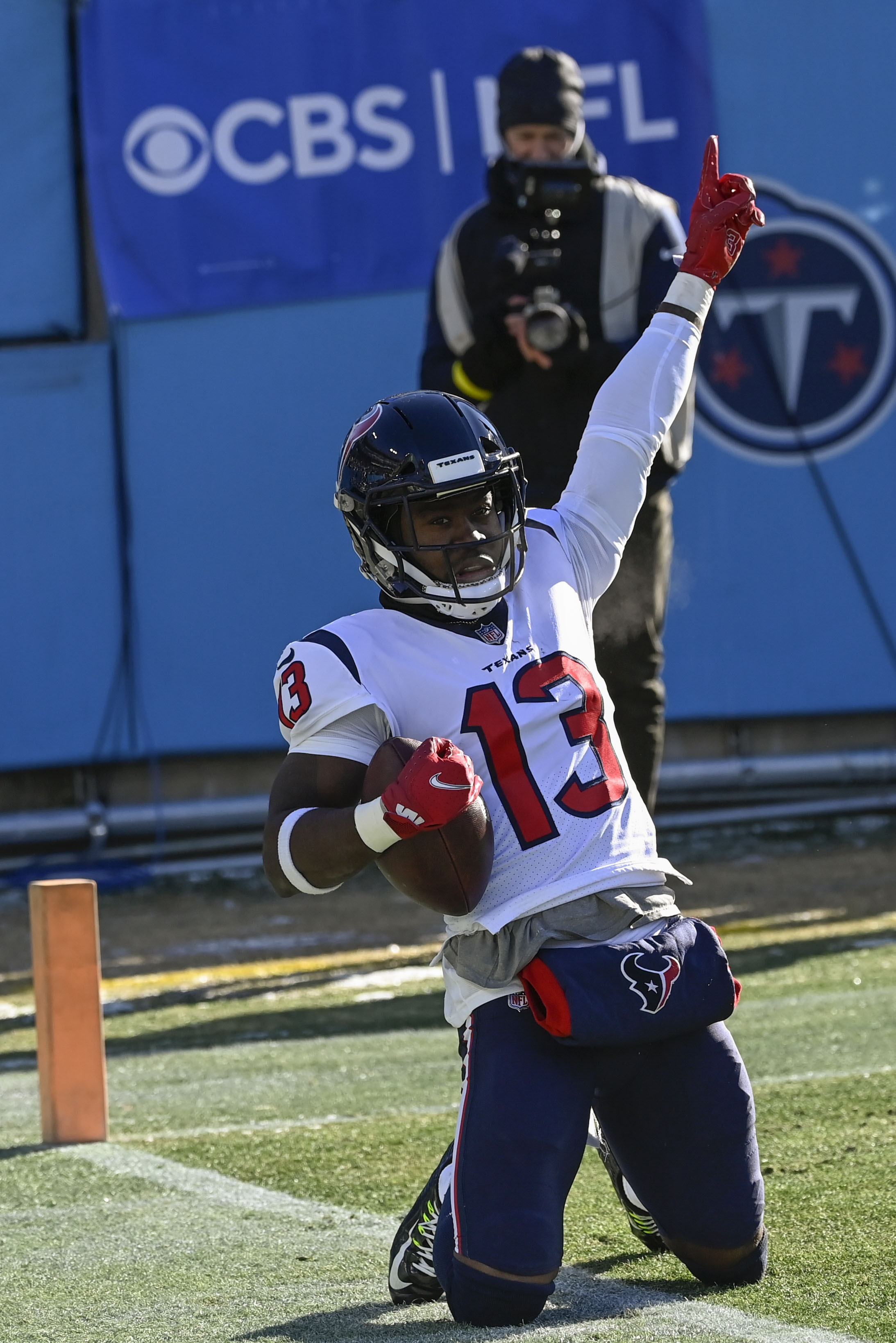 NASHVILLE, TN - DECEMBER 24: Houston Texans quarterback Davis