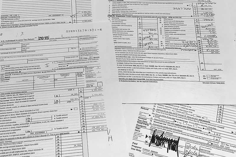 Trumps Tax Returns Released After Long Fight With Congress Fulton Sun 